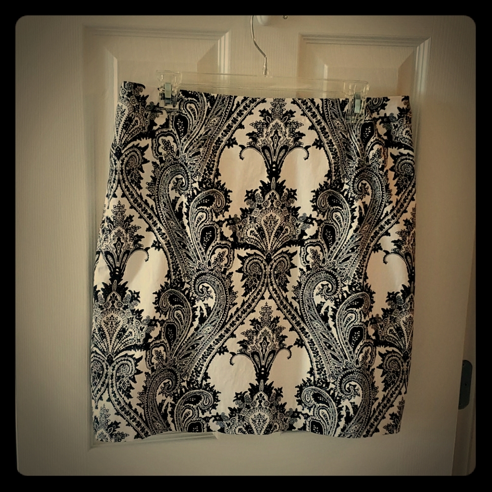Amanda + Chelsea Damask Skirt